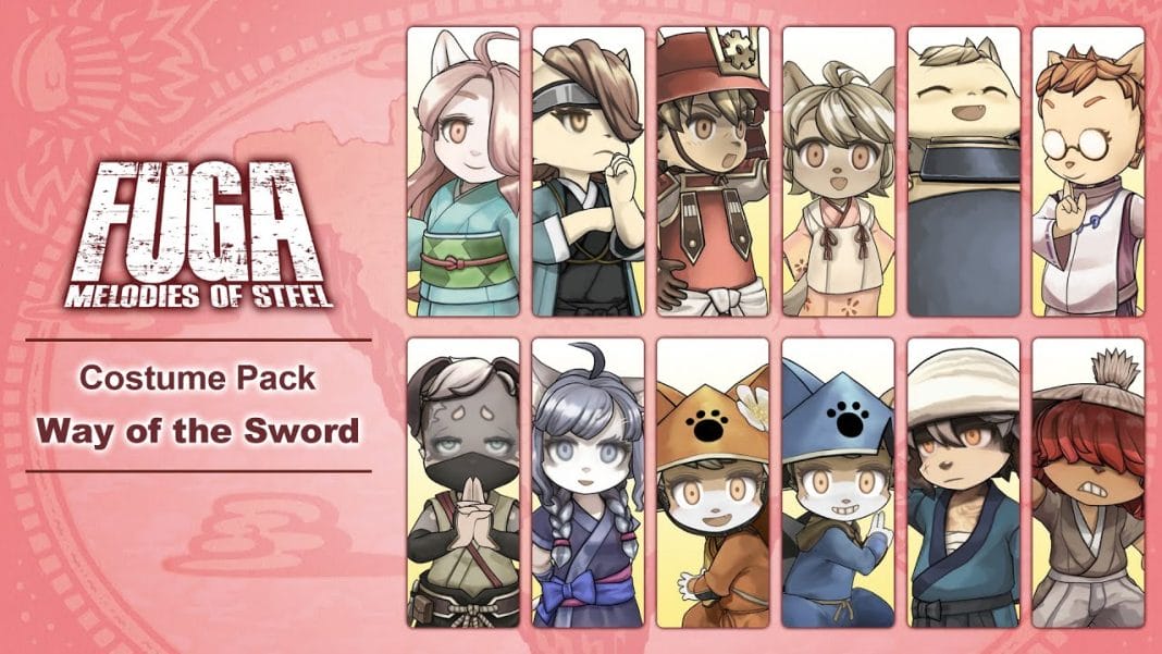 Fuga: Melodies of Steel Way of the Sword Costume Pack DLC Release Date