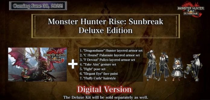 monster hunter rise: sunbreak deluxe edition kit