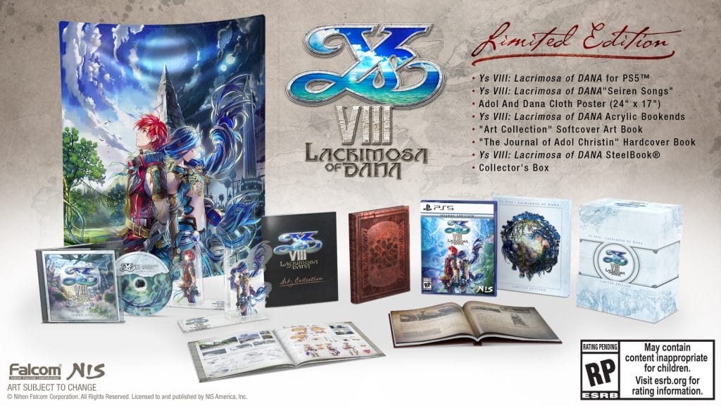 Ys VIII: Lacrimosa of DANA PS5