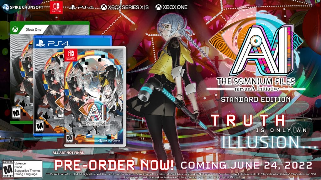 AI: The Somnium Files – nirvanA Initiative box art