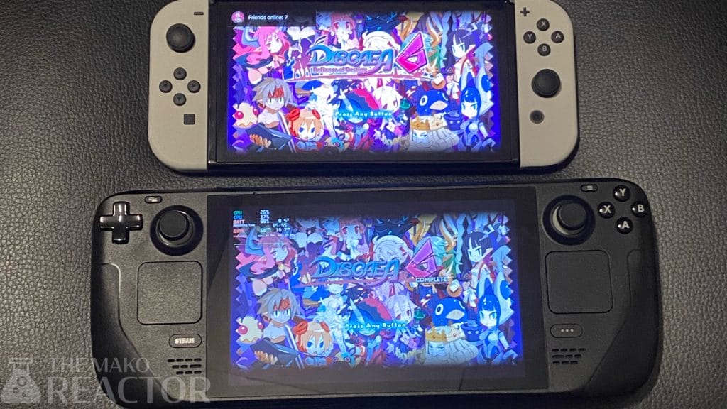 disgaea 6 complete steam deck vs nintendo switch