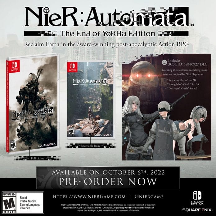 nier: automata switch physical