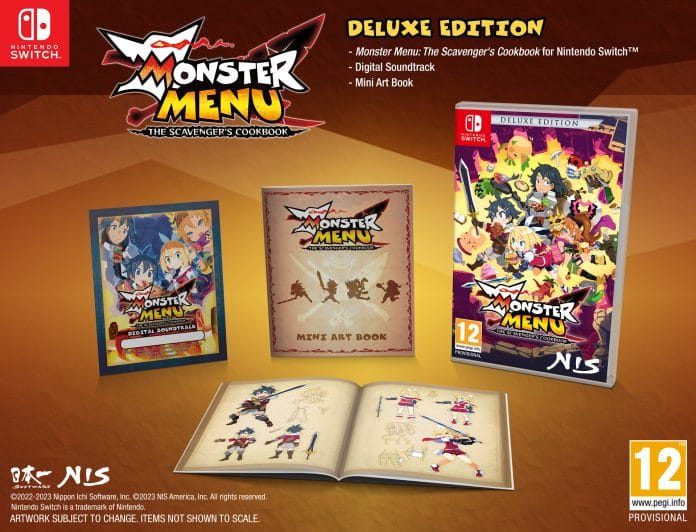 Monster Menu: The Scavenger's Cookbook switch physical