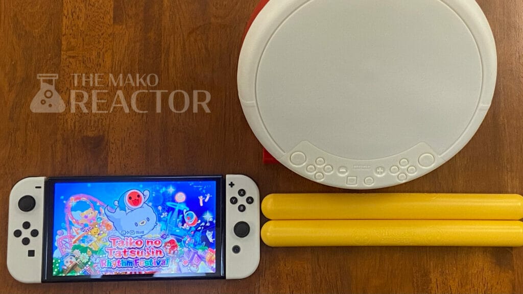 Taiko no Tatsujin: Rhythm Festival drum controller switch