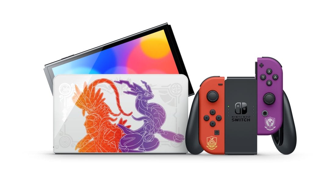Nintendo Switch OLED Model Pokemon Scarlet and Violet Edition limited edition console