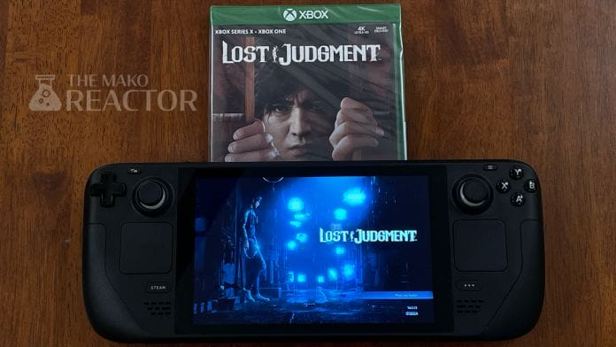 Lost Judgment Steam Deck PC