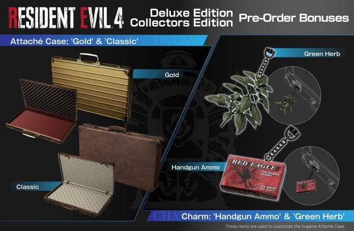 Resident Evil 4 Remake Deluxe Edition preorder bonus