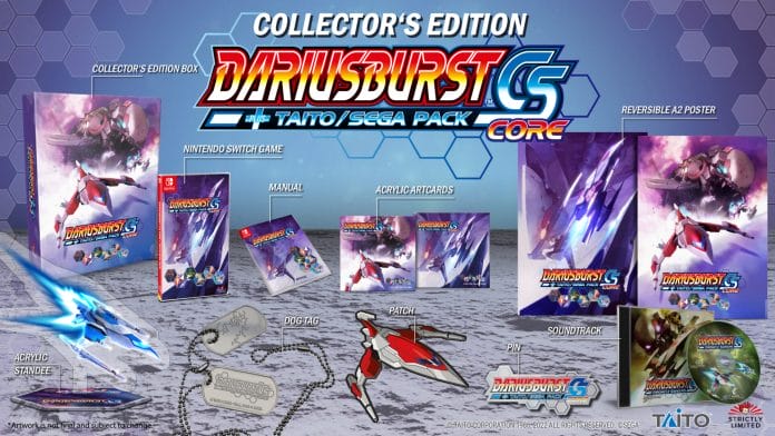 Dariusburst CS Core + Taito / Sega Pack Switch limited edition