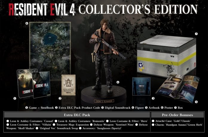 Resident Evil 4 Remake collector's Edition