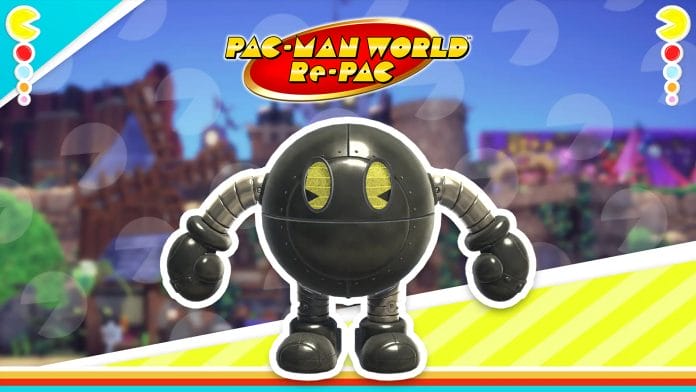 Pac-Man World Re-Pac Jukebox paid DLC and Chrome Noir Chogokin Skin