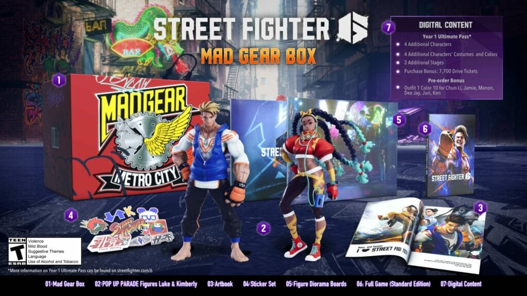 Street Fighter 6 collector's edition