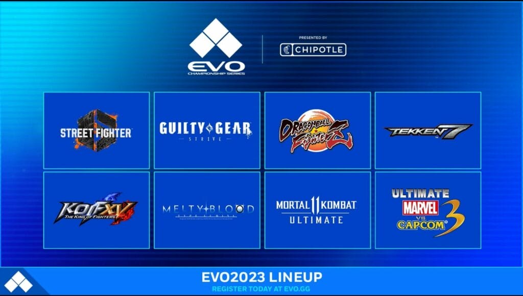 evo 2023 games