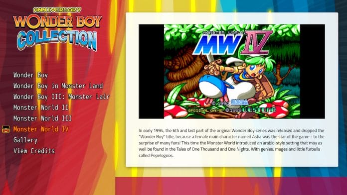 Wonder Boy Anniversary Collection Switch Review • TMR