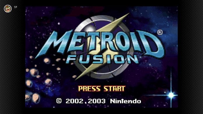 metroid fusion nintendo switch online gameplay