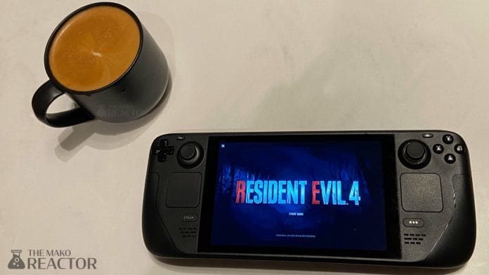 Resident Evil 4 Remake 2023 - Steam Deck gameplay 