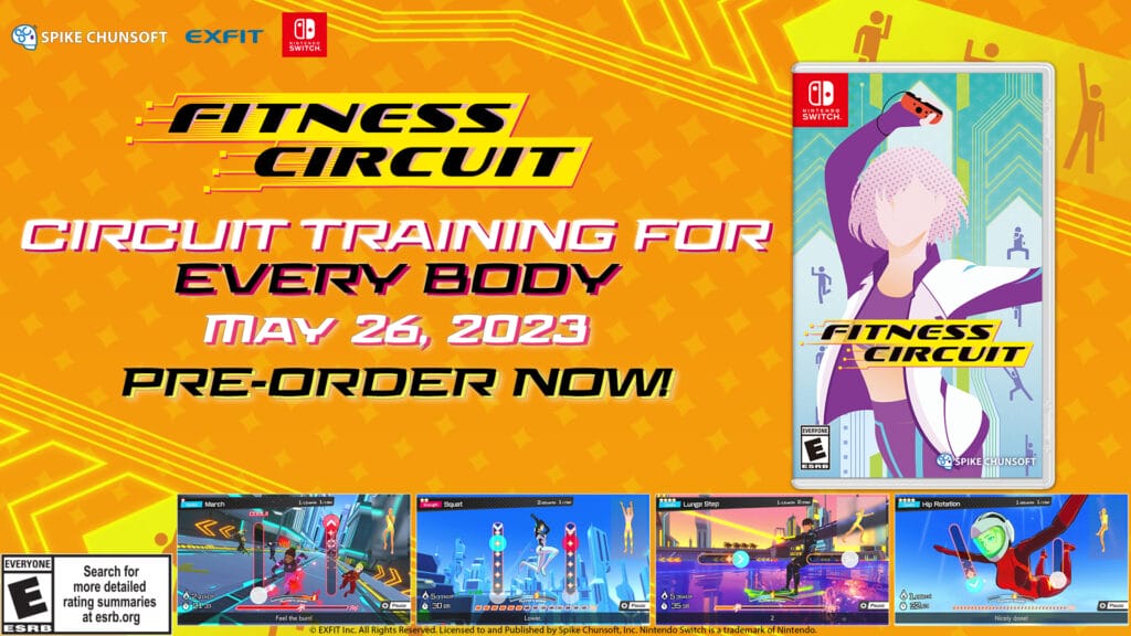 Fitness Circuit Western Release Date Announced for Nintendo Switch