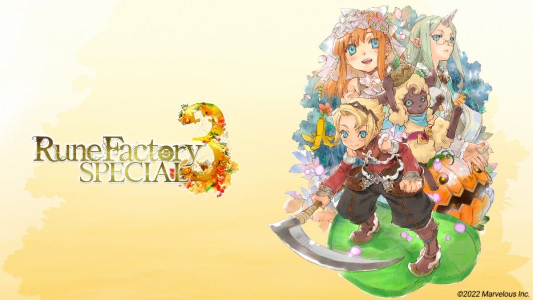Rune Factory 3 Special release date announced for Nintendo Switch and PC via Steam in the West through Xseed Games.