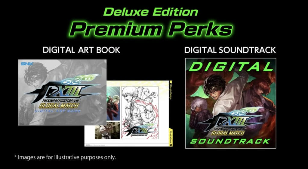 The King of Fighters XIII Global Match Deluxe Edition premium perks