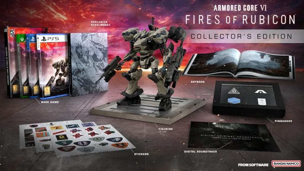 Armored Core 6 collectors edition bonus