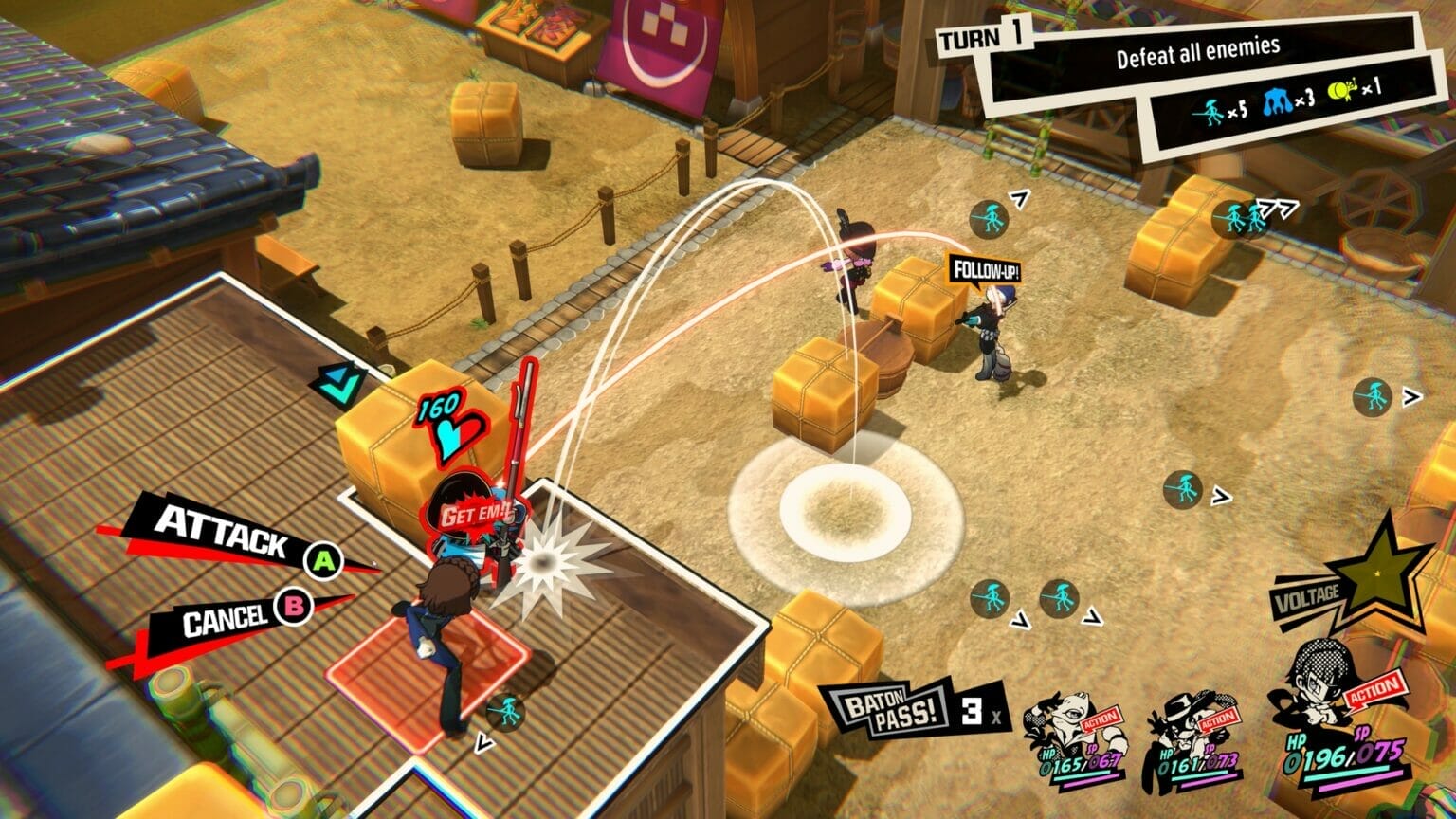 Persona 5 Tactica Difficulty Settings and DLC Details