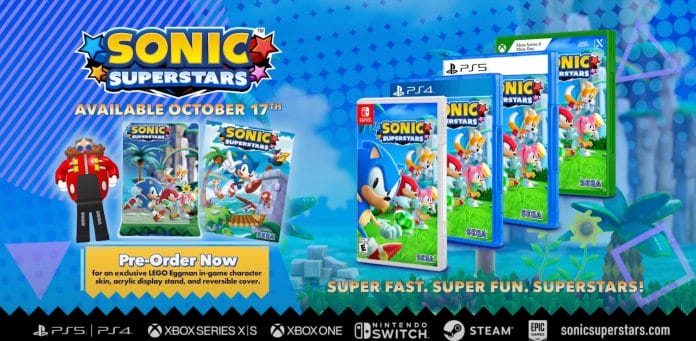 SONIC SUPERSTARS Digital Deluxe Edition featuring LEGO®, PC Steam Game, lego  sonic jogo 
